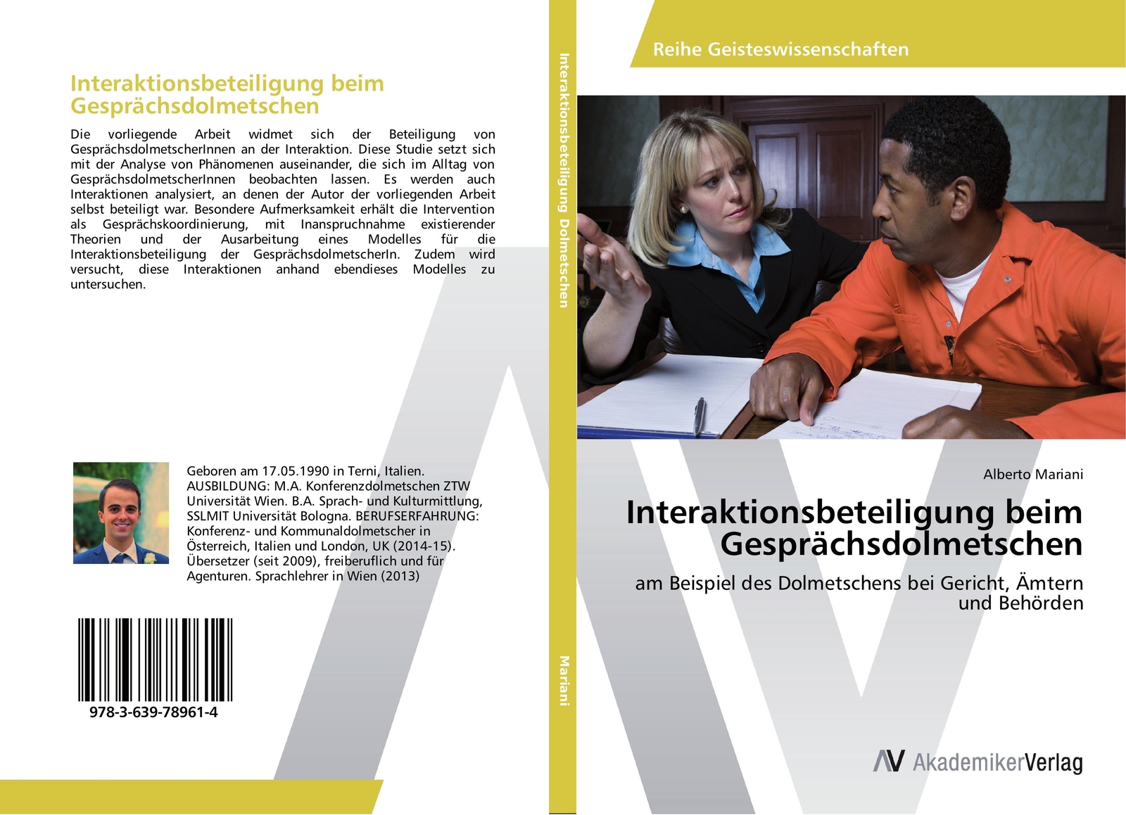 Interaktionsbeteiligung Beim Gesprächsdolmetschen | Alberto Mariani |