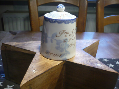 GREENGATE Zuckertopf Fay white