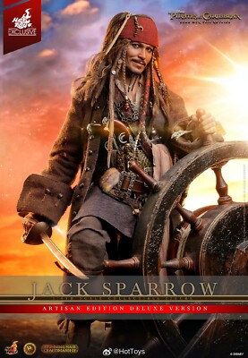 In Stock New Hot Toys DX39AE Pirates Caribbean 5 Jack Sparrow