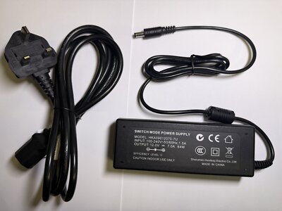 Ersatz Huizhou Sanhua Netzteil Modell SAWA-02-594 12V 6A