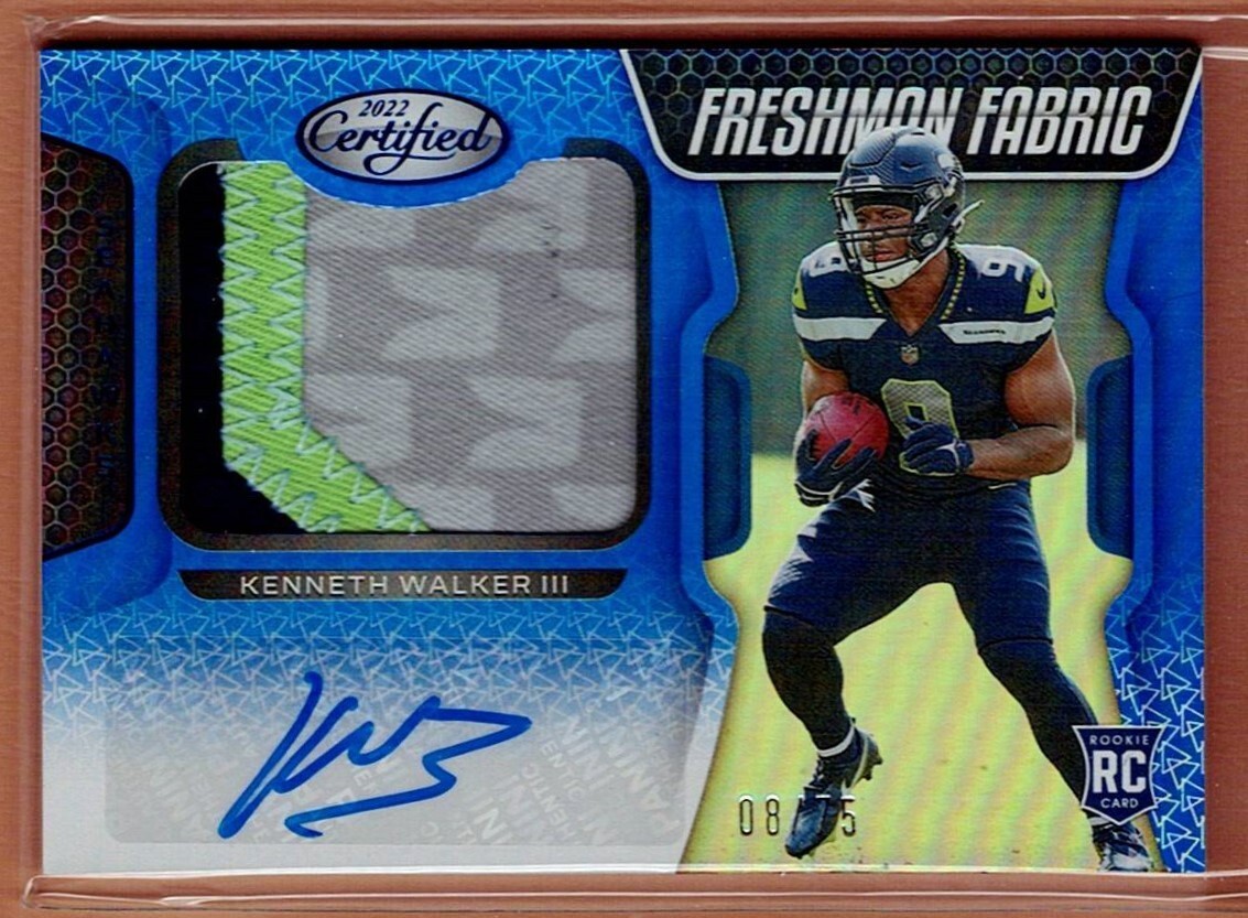anミニドレス sサイズ1of1 nfl kenneth walker Ⅲ seahawks auto