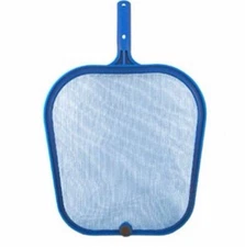 Swimming Pool Spa Hot Tub Pond Surface Leaf Skimmer Net w/Plastic Handle, Magnet