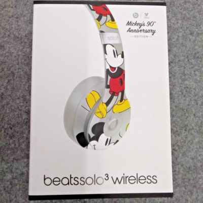 Beats By Dr Dre Beats Solo 3 Wireless Mickey's 90th Anniversary