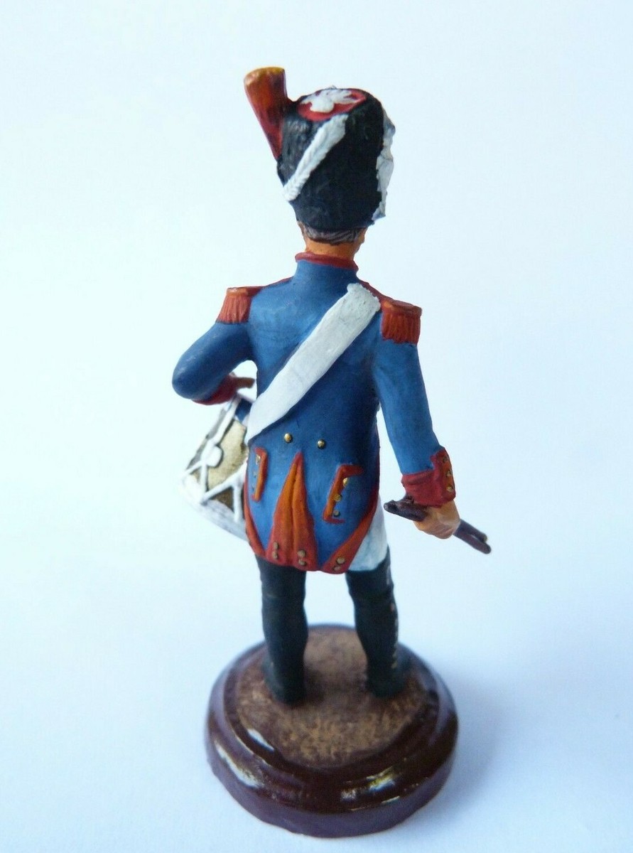 Soldat De Plomb 54mm - Grenadier De La Garde Accroupi - Artisanat Russe