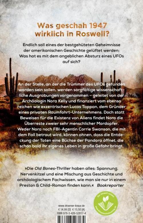 Thumbnail - Douglas Preston / Old Bones - Die Toten Von Roswell / 9783426528174