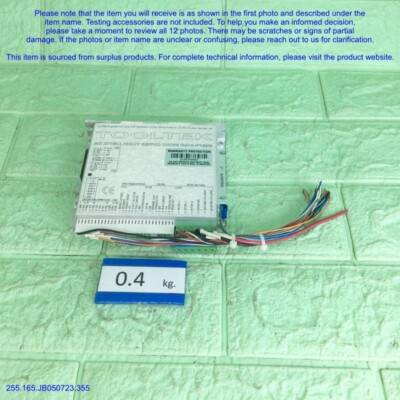 Tooltek D414-P159B, LOGOSOL Servo Drive as photo sn:Random, Promotion