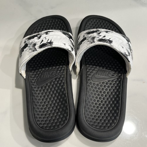 Nike Benassi JDI Floral Print Sandals Slide 618919-006 Women's Size 6 | eBay