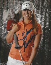 LPGA Stephanie Meadow Autographed Signed 8x10 Photo COA B