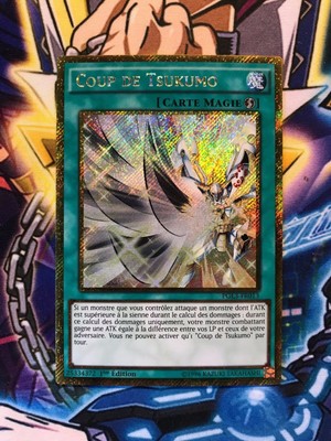 Yu-Gi-Oh! Tsukumo Slash Gold Secret Rare 1st Edition – PGL3-EN013 Premium Gold Infinite Gold - View #8
