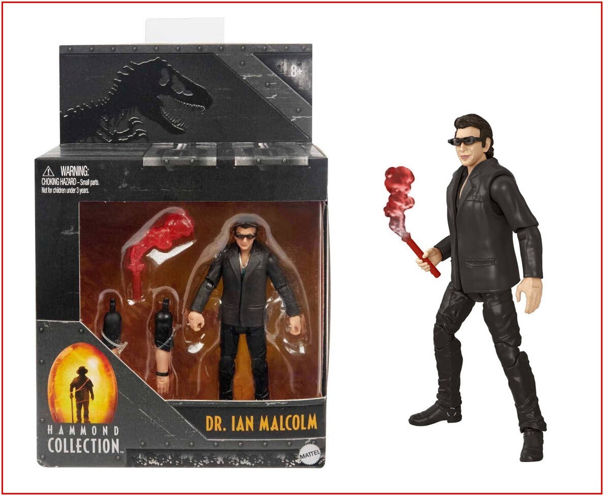 Jurassic World Hammond Collection DR. IAN MALCOLM Action Figure