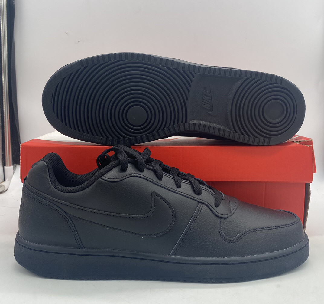 Nike Ebernon Low Black Повседневная обувь Кроссовки Черные AQ1775-003 Мужские размеры