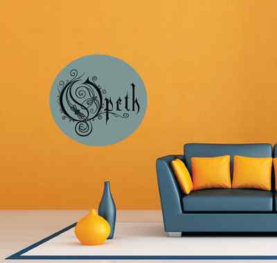 Opeth Band Metal Music Room Wall Decor Sticker Decal 22