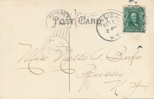 ONEIDA NY - Spring Street - 1907 - Picture 2 of 2
