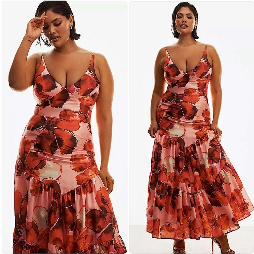 hutch helen chiffon ruffled maxi dress Hutch Clothing Sale: up to 83%