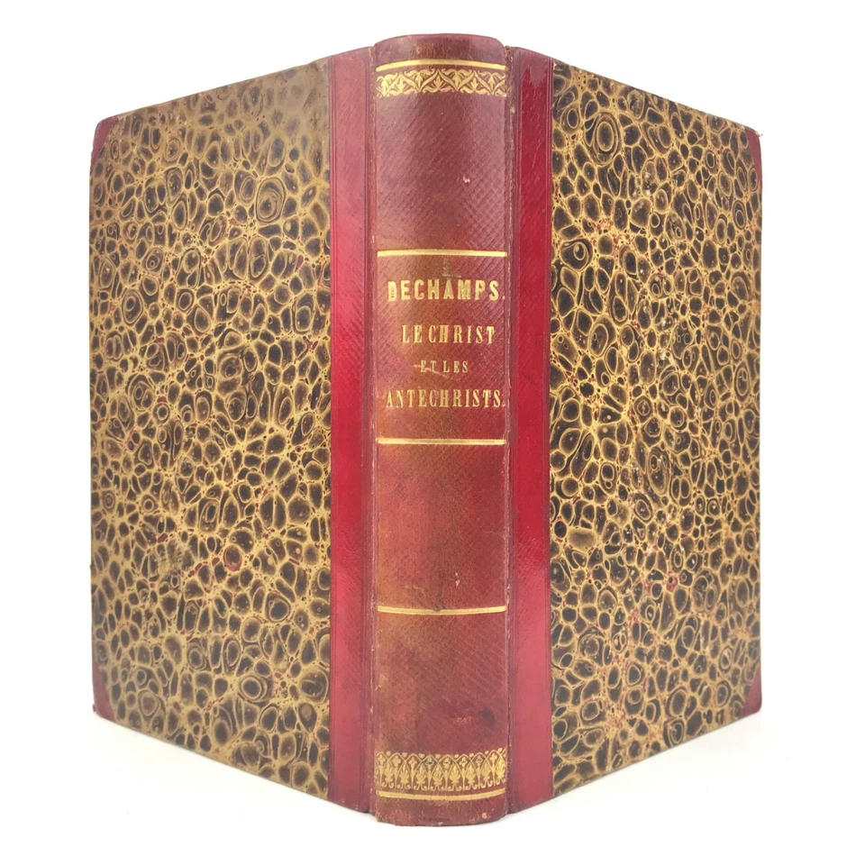 [Édition originale XIXe] LE CHRIST ET LES ANTECHRISTS 1858 Dechamps - Photo 2/4