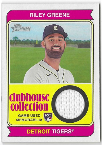 Topps Heritage Clubhouse Collection Memorabilia/Relic Cards - You Pick Upd 2/7 - Afbeelding 6 van 111