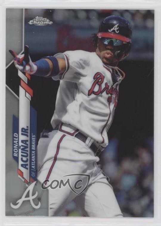2020 Topps Chrome Refractor Ronald Acuna Jr #112