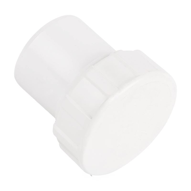 Solvent White 40mm (43mm) Waste Pipe Access Plug - FREE Next-Day Delivery