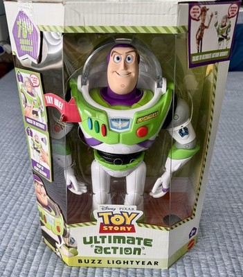  Toy Story Ultimate Action Buzz Lightyear Talking Light Up Figure limited Ed.
