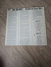 V.A can You Bop  Tom Tall Buddy Lowe Eddie Cochran