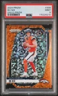 2024 Panini Prizm Bo Nix Orange Disco Prizm PSA 9 COLOR MATCH