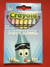 Crayola Crayons Peppy Pastel 8-Count Assorted Colors Box Set 2013