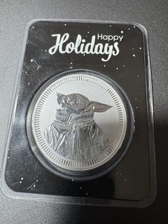 2023 Niue Star Wars Grogu Baby Yoda 1 oz Silver Coin .999