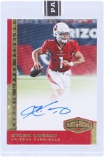 Kyler Murray Cardinals Signed '19 Panini Plates & Patches UE-KMU 1/1 Rookie Card. rookie card picture