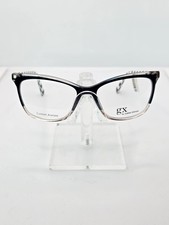 NEW GX BY GWEN STEFANI GX075 BLK BLACK WHITE PINK AUTHENTIC EYEGLASSES 52-16