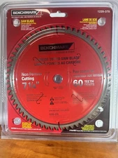 7-1/4 in 60-Tooth Ultra Fine Finish Carbide Circular Saw Blade Wood 1 Pack