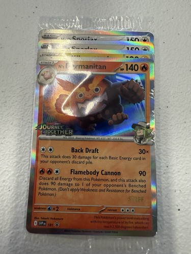1x Journey Together Prerelease STAFF Promo Set Sealed **Error Pack** 2 Snorlax!