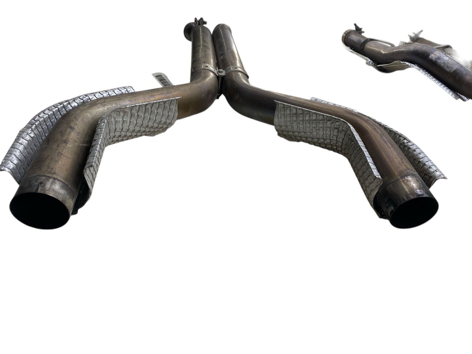2004-2016 Aston Martin DB9 Oem Exhaust Muffler End Tail Pipe W/ Exhaust Pipes