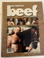 100 Percent Beef - Issue 4 - Gay Bear Magazine - Adult - 2002