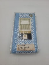 Salem Kitchen Curtain - Light Blue w/Lace Trim 36" In - Lorraine Home Fashions