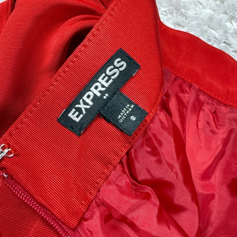 Minifalda Express Red Fit Acampanada Burbuja 8 Para Mujer Fiesta Cóctel Fecha Vacaciones Foto 3 de 4