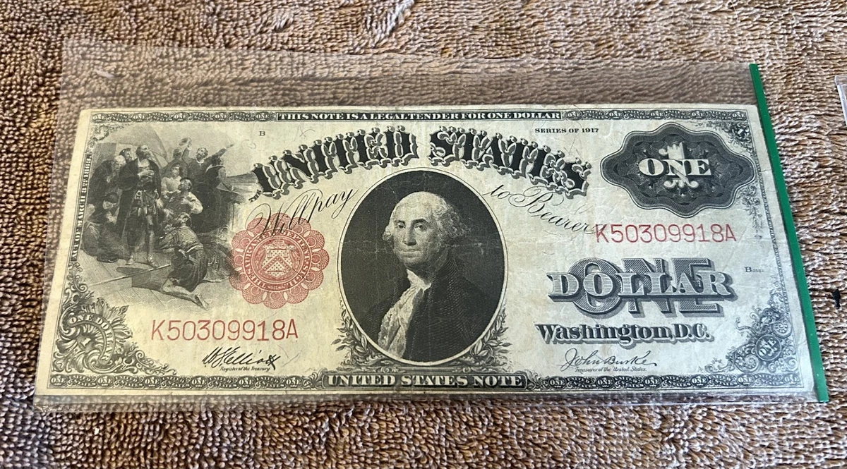 Dollar Bill 1917 for sale | eBay