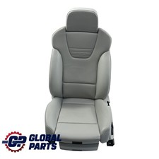 Audi A4 S4 B7 Sport Seat Front Left Ns Heated Recaro Leather Grey Audi A4 S4 B7 Sport Seat Front Left Ns Heated Recaro Leather Grey