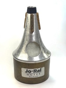Jo-Ral Brass Bottom Trumpet Bucket Mute by J. Alessi