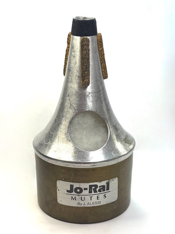 Jo-Ral Brass Bottom Trumpet Bucket Mute by J. Alessi
