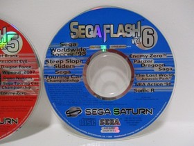 Sega Flash Vol. 3 Compilation Demo Sega Saturn CD Only PAL