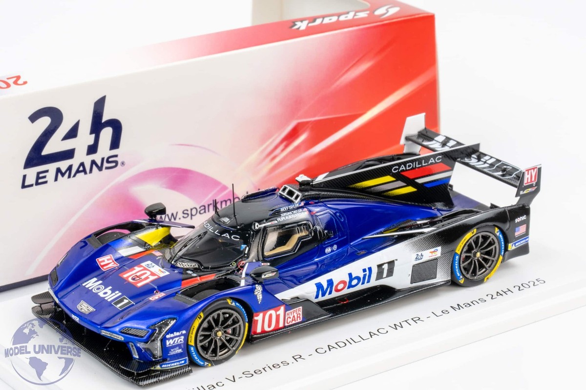 Spark Cadillac Racing 2023 ミニカー Spark S8720 Cadillac V-Series.R, No.2, CADILLAC RACING, 3rd 24H Le