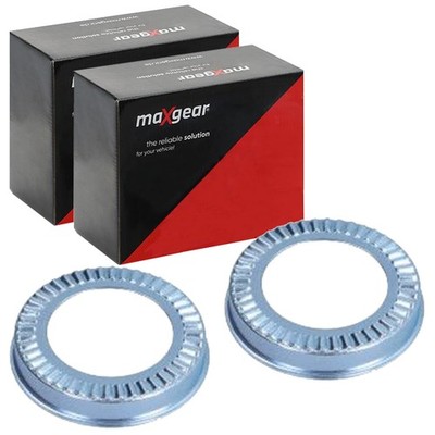 2X MAXGEAR ABS-SENSORRINGE HINTEN BEIDSEITIG PASSEND FÜR FORD ESCORT FIESTA KA
