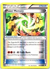 #108/124 Power Memory XY - Fates Collide Uncommon Reverse Holo