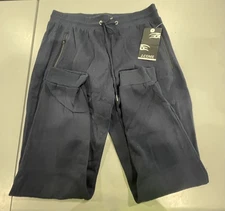 J.COME JOGGER SWEATPANTS - SIZE: MEN XL - NAVY BLUE