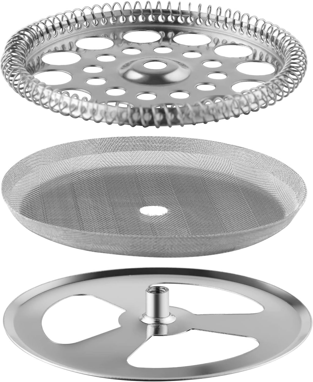 3.75 Inch Filter Replacement Parts 3 Pieces Stainless-steel S