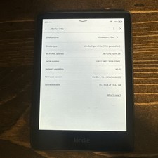 Amazon Kindle Paperwhite 11th Gen 16gb