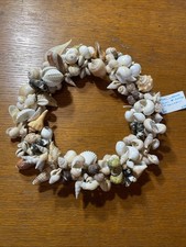 Assorted Seashell Wreath 10 In Indoor Outdoor Decoration Beach house Coastal