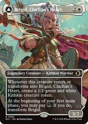 Brigid, Clachan's Heart (Borderless) Lorwyn Eclipsed Foil