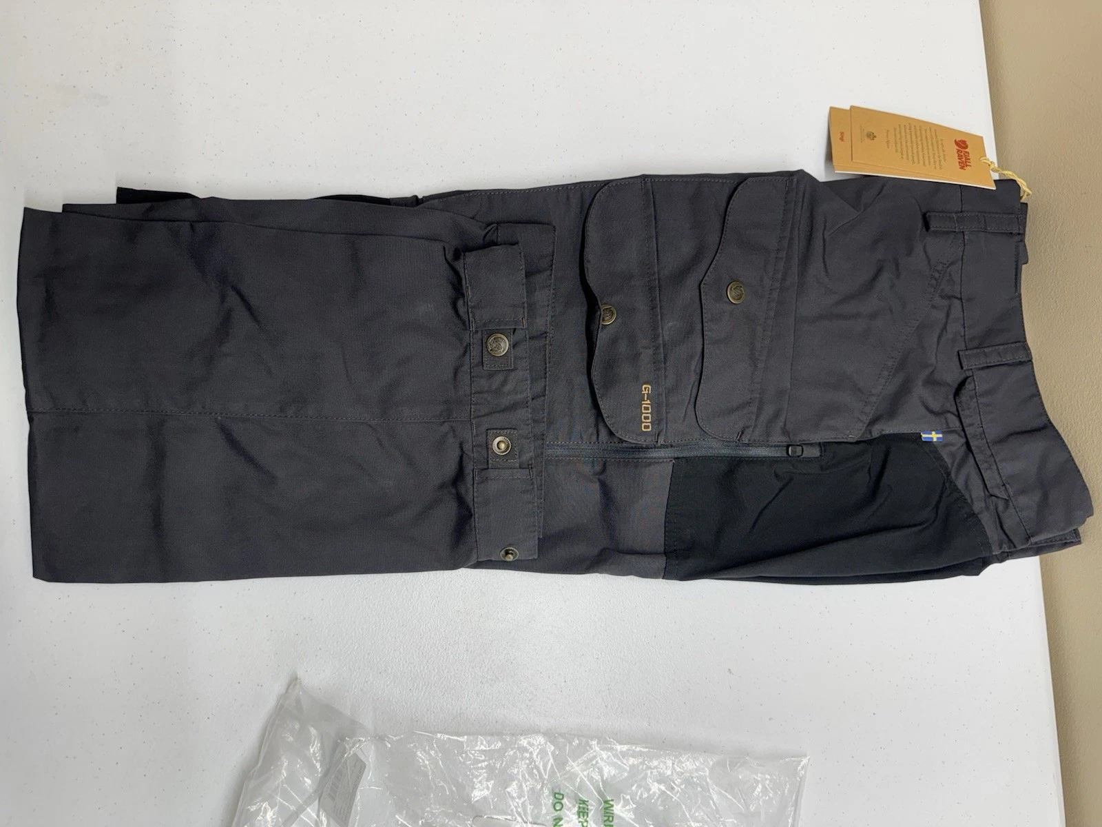 FJALLRAVEN Vidda Pro Ventilated M Trousers DARK GREY/BLACK EU 46/R 30-31
Opens in a new window or ta