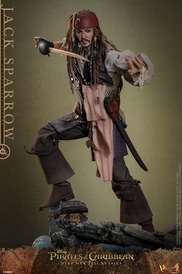 PIRATES of the CARIBBEAN: JACK SPARROW DX-37 Johnny Depp 1/6 Actionfigur 31 cm